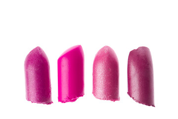 Image showing scraps of lipstick