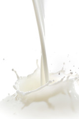 Image showing milk splash