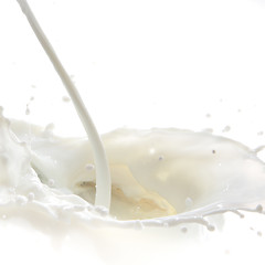 Image showing milk splash