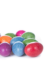 Image showing easter eggs isolated