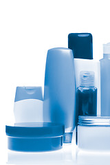 Image showing cosmetic bottles