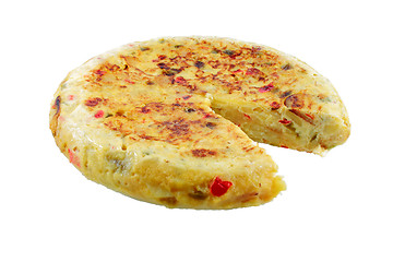 Image showing Spanish omelette