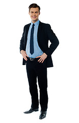 Image showing Portrait of a stylish businessman