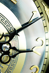 Image showing Clock hands, shallow DOF