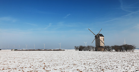 Image showing Winter countryside landscape