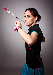 Image showing badminton