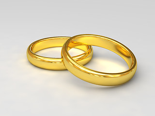 Image showing wedding rings