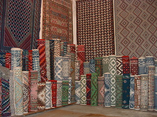 Image showing Arab carpets