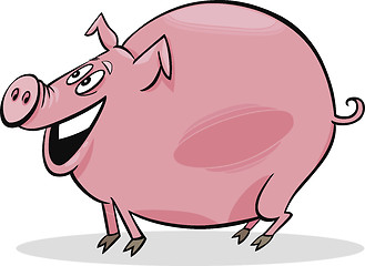 Image showing cartoon pig