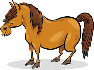 Image showing cartoon pony horse