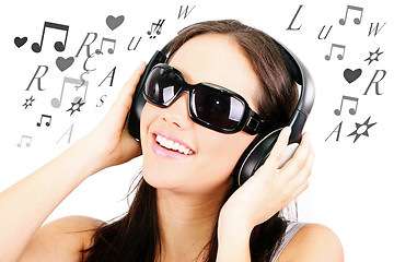 Image showing Listening to Music 