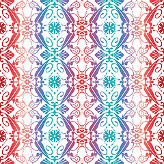 Image showing Seamless floral pattern