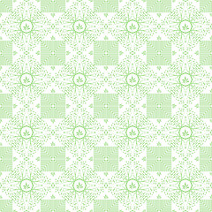 Image showing Seamless Leaves Pattern