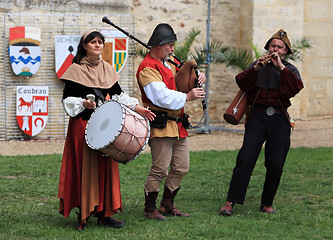 Image showing Medieval band