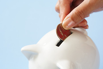 Image showing Money saving