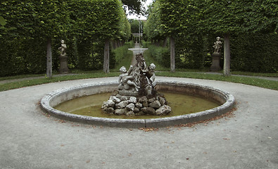 Image showing formal garden