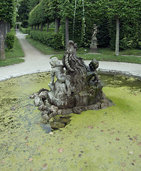 Image showing formal garden