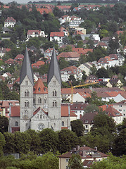 Image showing Wuerzburg with Adalbero Church