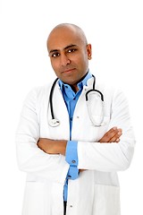 Image showing Doctor afroamerican or indian