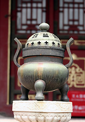 Image showing Ancient incense burner