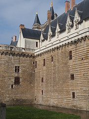 Image showing Castle of the Dukes of Brittany, Nantes, France.