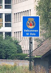 Image showing Welcome to Oslo