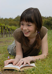 Image showing reading child