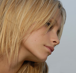 Image showing blond teenager