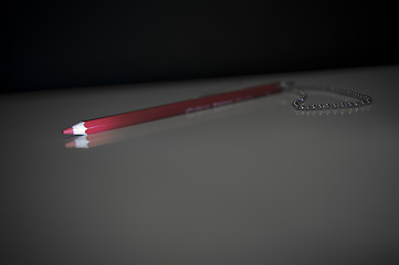 Image showing Red voting pencil