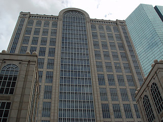 Image showing Boylston Street Offices and Skyscrapers