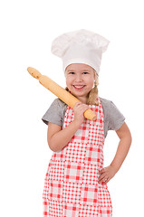 Image showing girl chef