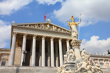 Image showing Austria - parliament