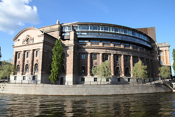 Image showing Stockholm parliament