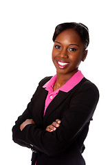 Image showing Happy smiling business woman