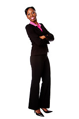 Image showing Happy smiling business woman