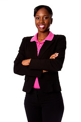 Image showing Happy smiling business woman