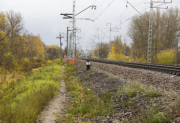 Image showing Train track
