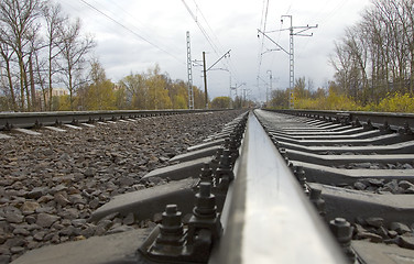 Image showing Train track