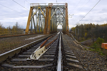 Image showing Railway bridge