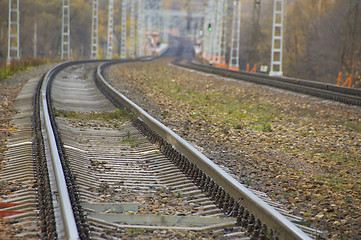 Image showing Train track