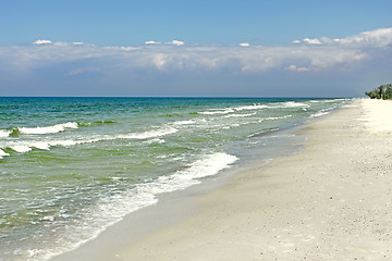 Image showing Empty sea shore