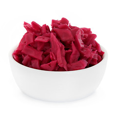 Image showing Pickled Red Cabbage