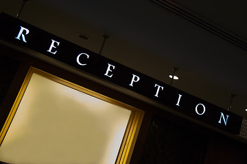 Image showing reception