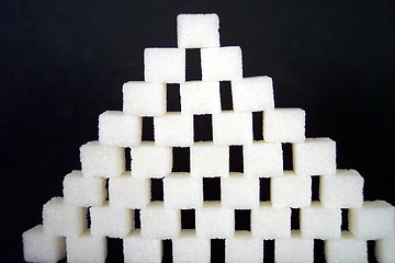 Image showing sugar pyramid