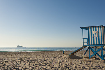 Image showing Benidorm beach