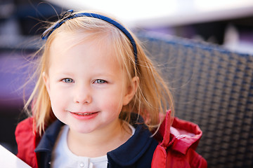 Image showing Adorable little girl