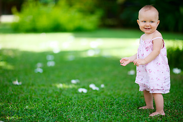 Image showing Summer baby girl