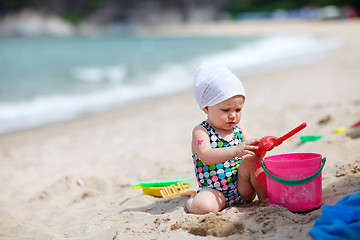 Image showing Child on vacation