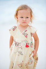 Image showing Adorable toddler girl
