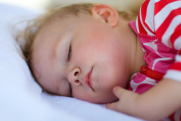 Image showing Little girl on vacation